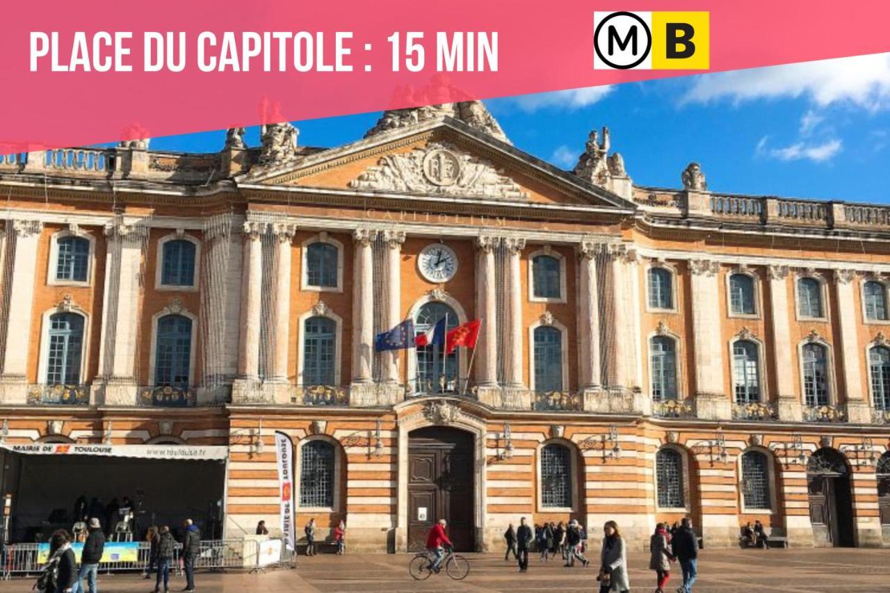Expat Renting - Entre Piment & Violette - Saint Michel Apartment Toulouse Ngoại thất bức ảnh