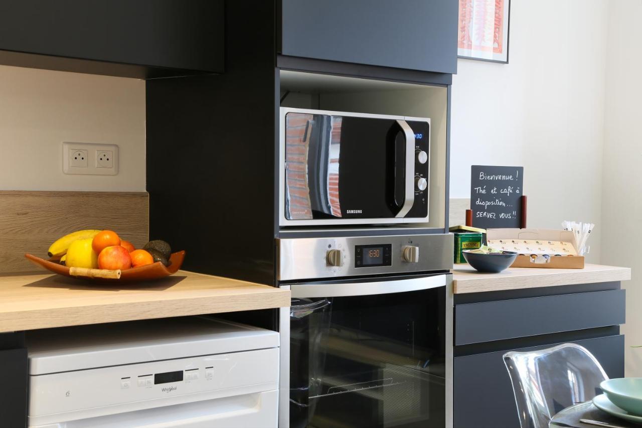 Expat Renting - Entre Piment & Violette - Saint Michel Apartment Toulouse Ngoại thất bức ảnh