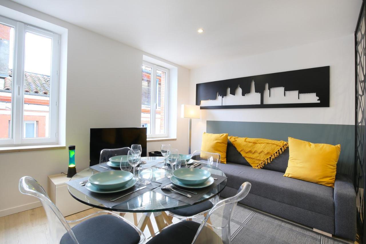 Expat Renting - Entre Piment & Violette - Saint Michel Apartment Toulouse Ngoại thất bức ảnh